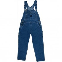 Key Women's Ring Spun Denim Bib Overall