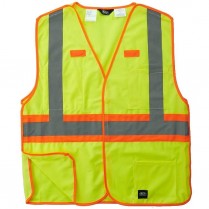 Custom Key Hi-Visbility Break-A-Way Solid Vest