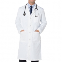 Landau Men's Traditional Lab Coat - 65% Poly/35% Combed Cotton Twill