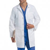 Landau Men's Notebook Lab Coat - 65% Poly/35% Combed Cotton