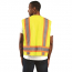 OccuNomix Solid Two-Tone Value Surveyor Vest with Zipper - Class 2