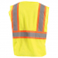 OccuNomix Value Mesh Two-Tone Safety Vest with Zipper - Class 2