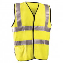 OccuNomix FR  Dual Stripe Solid Safety Vest - Class 2 CAT 2