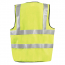 OccuNomix FR Certified Dual Stripe Solid Safety Vest - Class 2 CAT 2