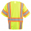 OccuNomix Mesh Two Tone 5 Point Break Away Safety Vest - Class 3