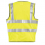 OccuNomix Premium FR Dual Stripe Solid Safety Vest - Class 2 CAT 1