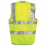 OccuNomix Premium Solid Dual Stripe Safety Vest - Class 2