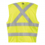 OccuNomix Self Extinguishing X-Back Break-Away Vest with Quick Release Zipper  - Class 2