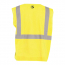 OccuNomix Self Extinguishing Mesh Safety Vest with Quick Release Zipper  - Class 2