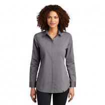 OGIO® Ladies' Long Sleeve Commuter Woven Tunic