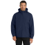 Port Authority Hooded Charger Jacket - On Model - True Navy - Front