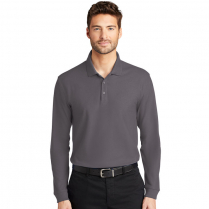 Port Authority® Long Sleeve Core Classic Pique Polo