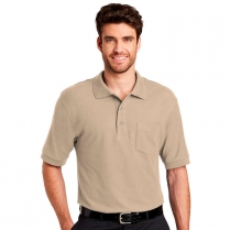 Port Authority® Silk Touch™ Polo with Pocket