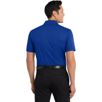 Port Authority® Tech Pique Polo - On Model - Bright Royal - Back