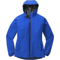 Port Authority Ladies Essential Rain Jacket - True Royal - Front