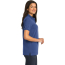 Port Authority Ladies' Heavyweight Cotton Pique Polo - On Model - Royal - Side