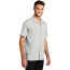 Port Authority Short Sleeve Performance Staff Shirt - On Model - Silver - Three Quarter