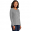 LPC45LS Athletic Heather Model FrontLPC45LS Athletic Heather Model Three Quarter