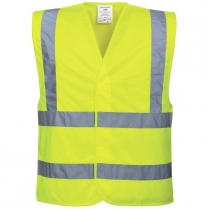 Custom Portwest Hi-Vis Two Band and Brace Vest