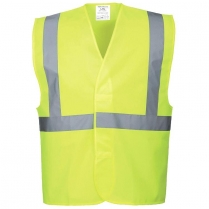 Custom Portwest Hi-Vis One Band and Brace Vest