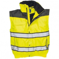 Portwest Hi-Vis Classic Bomber Jacket - Yellow-Black - Inner Vest