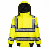 Portwest Hi-Vis Reversible Bomber Jacket