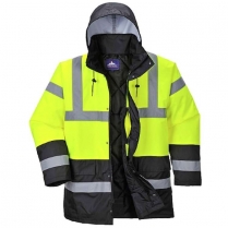 Portwest Hi-Vis Contrast Traffic Jacket