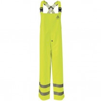 Bulwark FR Hi-Visibility Flame Resistant Rain Bib Overall HRC2