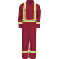 Bulwark Premium Coverall with CSA Compliant Reflective Trim - Nomex IIIA