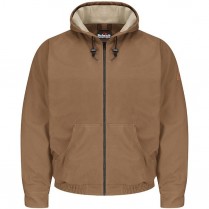 Bulwark FR Excel FR ComforTouch Brown Duck Hooded Jacket HRC3