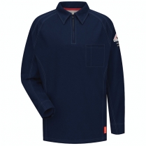 Bulwark iQ Series Long Sleeve Comfort Knit Polo HRC2