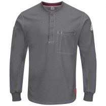 Bulwark IQ Series Plus Long Sleeve Henley HRC2