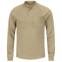 Bulwark FR CoolTouch 2 Long Sleeve Henley Shirt - 6.5 oz. HRC2