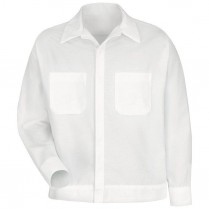 Red Kap Men's Button Front Shirt Jacket