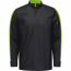 Red Kap Men's Long Sleeve Pro+ Work Shirt with Oilblok + MIMIX - Black-Hi-Vis Yellow - Front