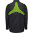 Red Kap Men's Long Sleeve Pro+ Work Shirt with Oilblok + MIMIX - Black-Hi-Vis Yellow - Back