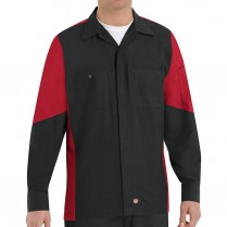 Red Kap Men's Long Sleeve Crew Shirt