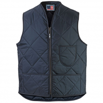 Snap 'n' Wear Quilted Nylon Vest with Kidney Flap