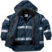 Snap 'n' Wear Navy Safety System Jacket - Liner