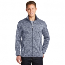 Sport-Tek® PosiCharge® Electric Heather Soft Shell Jacket