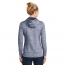 Sport-Tek® Ladies' PosiCharge ® Electric Heather Fleece Hooded Pullover