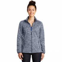 Sport-Tek® Ladies' PosiCharge® Electric Heather Soft Shell Jacket