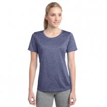 Sport-Tek® Ladies' Heather Contender™ Scoop Neck Tee