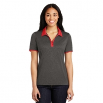 Sport-Tek® Ladies' Heather Contender™ Contrast Polo