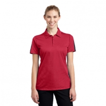 Sport-Tek® Ladies' PosiCharge® Active Textured Colorblock Polo