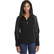 Sport-Tek® Ladies' Colorblock Soft Shell Jacket