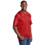 Sport-Tek® PosiCharge® Replica Jersey - On Model - True Red - Three Quarter