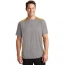 Sport-Tek® Heather Colorblock Contender™ V-Neck Tee