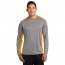 Sport-Tek® Long Sleeve Heather Colorblock Contender™ Tee