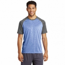 Sport-Tek® Heather-On-Heather Contender™ Scoop Neck Tee